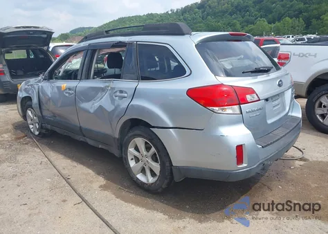 2013 Subaru Outback 2.5I Premium из США, поврежденный, VIN 4S4BRBGC1D3260448